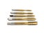 HSS Titanium Machine Tap Drill 3 Flute For M3 M8 Spiral Point Carousel 1
