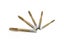 HSS Titanium Machine Tap Drill 3 Flute For M3 M8 Spiral Point Carousel 3
