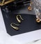 18K Gold Minimalist Teardrop Earrings "Bevina" (15mm) Carousel 7