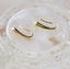 18K Gold Minimalist Teardrop Earrings "Bevina" (15mm) Carousel 8