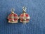 WW1 Period Rank Crowns Pair Carousel 2