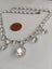 Vintage art deco c1930s diamante NECKLACE 39.5cm long Carousel 7