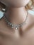 Vintage art deco c1930s diamante NECKLACE 39.5cm long Carousel 1