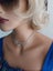 Vintage art deco c1930s diamante NECKLACE 39.5cm long Carousel 4