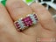 Hand Finished 0.60ct Rubies and 0.15ct TDW Diamond Dress Ring $5,500 Carousel 3