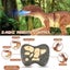 Remote Control Dinosaur Toys for Boys with Roaring Sound Light Up-3701 Brown Carousel 3