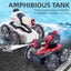 Amphibious Remote Control Car Waterproof RC Truck Water Pool Toys for Kids-Red Carousel 4