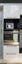 600mm White Gloss Tower Cabinets with DTC Runners Carousel 1