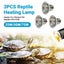 3PCS Reptile Heating Light Bulb UVA+UVB Tortoise Turtle Lizard UV Basking Lamp Carousel 1