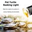 3PCS Reptile Heating Light Bulb UVA+UVB Tortoise Turtle Lizard UV Basking Lamp Carousel 11
