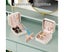 Mini Jewelry Travel Case, Portable Jewelry Box Travel Mini Storage Organize Carousel 4