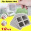 12x Fly Screen Net Repair Tape Patch Adhesive Door Curtain For Mending Holes Set Carousel 1