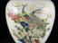 Vintage Japan Satsuma Handpainted Peacock Urn Vase Carousel 4