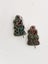 Circa 1970 Sterling & Paua Hei Tiki earrings Carousel 3