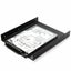 Black Bracket HDD Mounting Adapter Rack Dock Tray 2.5" SSD to 3.5"Bay Hard Drive Carousel 8
