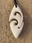NZ BONE PENDANT DOUBLE KORU Carousel 2