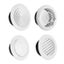 Adjustable Air Ventilation Cover Round Ducting Ceiling Wall Hole Abs Air Vent Carousel 2