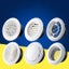 Adjustable Air Ventilation Cover Round Ducting Ceiling Wall Hole Abs Air Vent Carousel 7