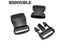 20mm-50mm Plastic Hardware Dual Adjustable Side Release Buckles For Molle Bags Carousel 5