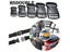20mm-50mm Plastic Hardware Dual Adjustable Side Release Buckles For Molle Bags Carousel 7