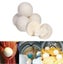 6Pcs Wool Tumble Dryer Balls Natural Reusable Laundry Clean Practical Home Carousel 2
