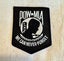 POW-MIA PATCH VIETNAM WAR embroidered iron-on BLACK military veteran emblem Carousel 2