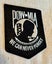 POW-MIA PATCH VIETNAM WAR embroidered iron-on BLACK military veteran emblem Carousel 3