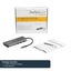 StarTech.com DKT30CSDHPD3 USB-C Single 4K Mobile Dock, support 60W Power Carousel 5