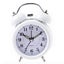 Analogue Battery Twin Bell Loud Alarm Clock Desk Clocks Bedside Retro Vintage Carousel 5