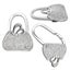 Floral Round Foldable Table Hook Bag Handbag Hanger Holder Tote Purse Metal Carousel 9