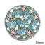 Floral Round Foldable Table Hook Bag Handbag Hanger Holder Tote Purse Metal Carousel 13