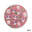 Floral Round Foldable Table Hook Bag Handbag Hanger Holder Tote Purse Metal Carousel 14