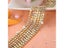 1yard/piece SS6 SS8 SS12 19Colors Glass Crystal Rhinestone Chain Gold Bottom Carousel 4