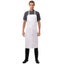 Chef Works Brio White Bib Apron By Carousel 1