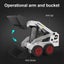 Double E E594 1/14 Remote Control Slip Loader Toy Car RC Truck Engineering Ve... Carousel 4