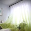 Gradient Color Window Curtain For Living Room Sheer Fabric Kitchen Green Tulle Carousel 3