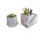 Hexagon Flowerpot Concrete Silicone Mold For Succulent Plants Round Pen Carousel 7