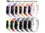 BOORUI Miband 2 Accessories Mi Band 2 Strap Colored Special Silicone Strap Belt Carousel 1