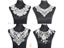 1Pcs White Fine Venise Lace Fabric Dress Applique Blouse Sewing Trims DIY Carousel 2