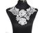 1Pcs White Fine Venise Lace Fabric Dress Applique Blouse Sewing Trims DIY Carousel 3