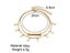 Women's Summer Beach Ankle Strap Anklets For Barefoot Sandals Carousel 4