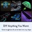 Glow EL Wire Cable LED Neon Christmas Dance Party DIY Costumes Clothing Carousel 4