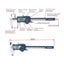 Electronic Digital Caliper Stainless Steel Caliper Waterproof IP54 Digitale Carousel 3