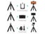 Vamson Flexible Mini Tripod Smartphone Tripod Mobile Phone Holder Clip Stand Carousel 4