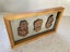NEW Aeon Triple Landscape Kauri Carved Tiki/Wheku/Manaia Paua Inlay Framed Art Carousel 2