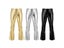Fashion Mens Shiny Metallic Disco Bell Bottom Flared Long Pants Carousel 4