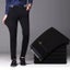 Men's Spring Autumn Business Casual Elastic Straight Formal Trousers 28-40 Carousel 2
