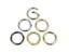 5pcs Round Spring Gate DO Ring Keyring Leather Bag Belt Strap Dog Chain Buckle Carousel 4
