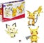 Mega Construx · Pokemon · Build and Show Pikachu Evolution Trio · BRAND NEW Carousel 2
