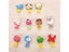 1PC Multifunctional Cute Cartoon Animal Suction Cup Toothbrush Holder Hooks Carousel 3